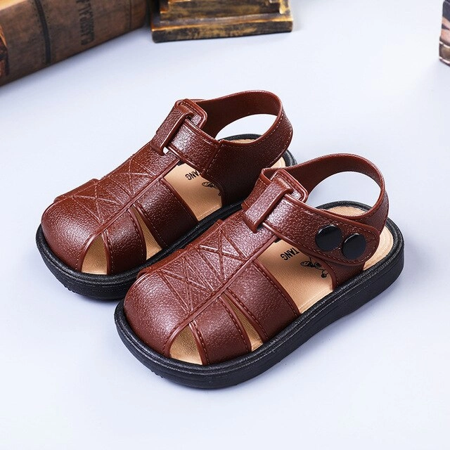 2020 Summer Infant Toddler Shoes Baby Boys Casual Sandals Shoes Non-Slip Breathable High Quality Kids Beach Shoes Danskin Shoes Flats