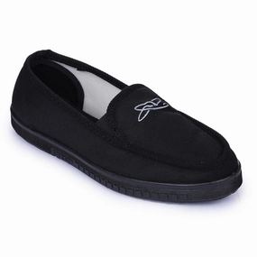 Spring Casual Shoe Trends A-HA Black Casual Non Lacing Shoes For Men WALKER-E By Liberty
