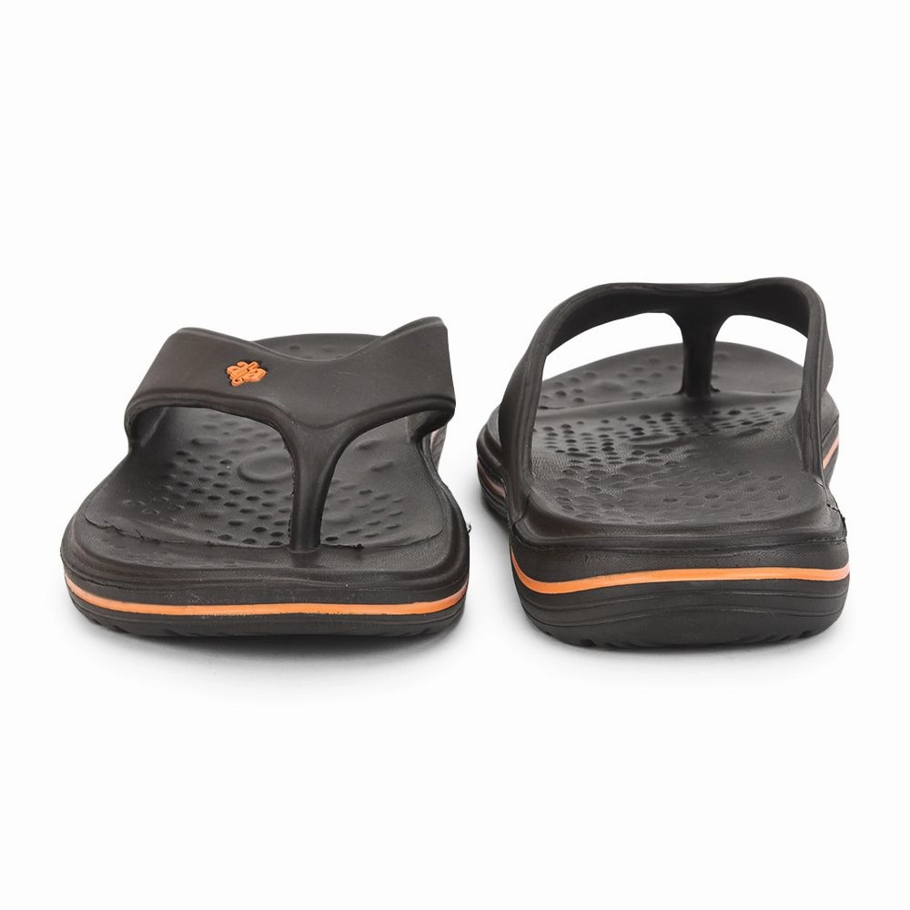 A-HA Casual Brown Flip Flop For Men BEACHTIME By Liberty Quiet Storm Flip Flops