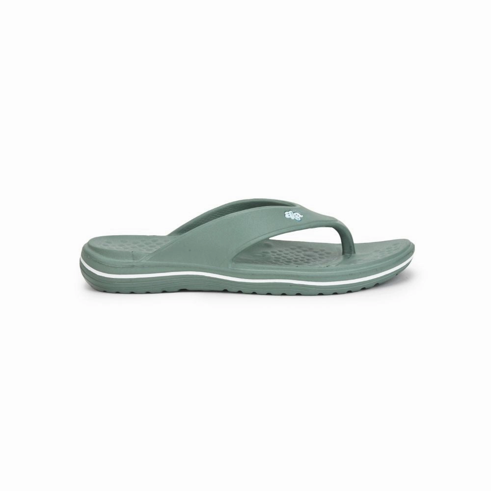 A-HA Casual Green Flip Flop For Men BEACHTIME By Liberty Size 10 Flip Flops