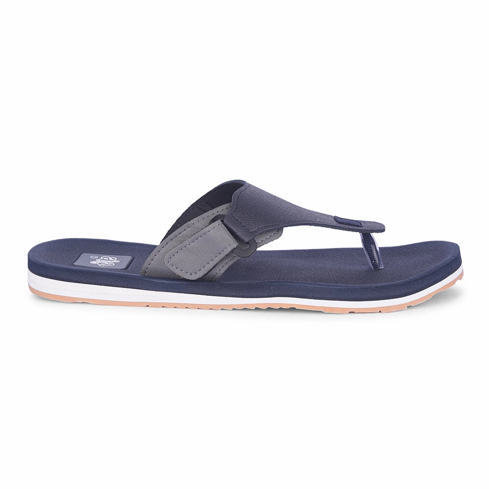 A-HA Casual Navy Blue Flip Flop For Men ANCO-01 By Liberty Dog Flip Flops