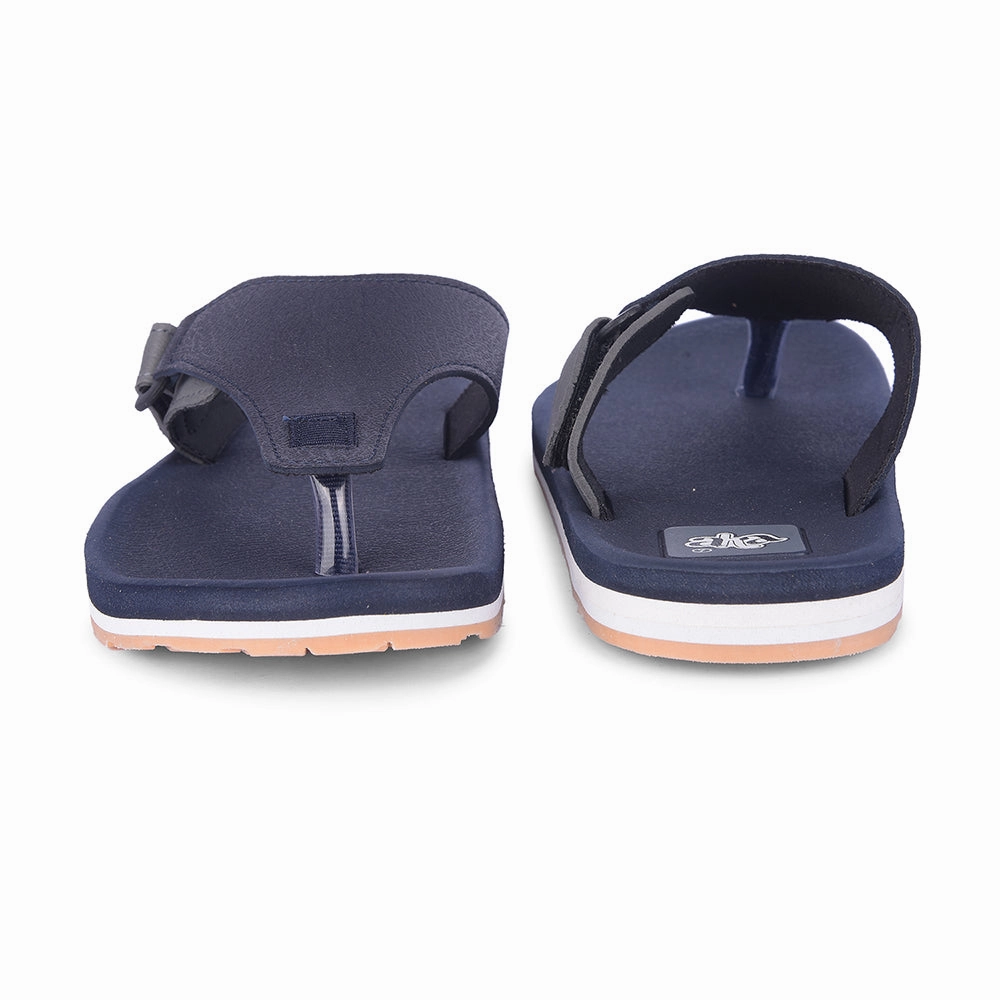 A-HA Casual Navy Blue Flip Flop For Men ANCO-01 By Liberty Flip Flops Y2k