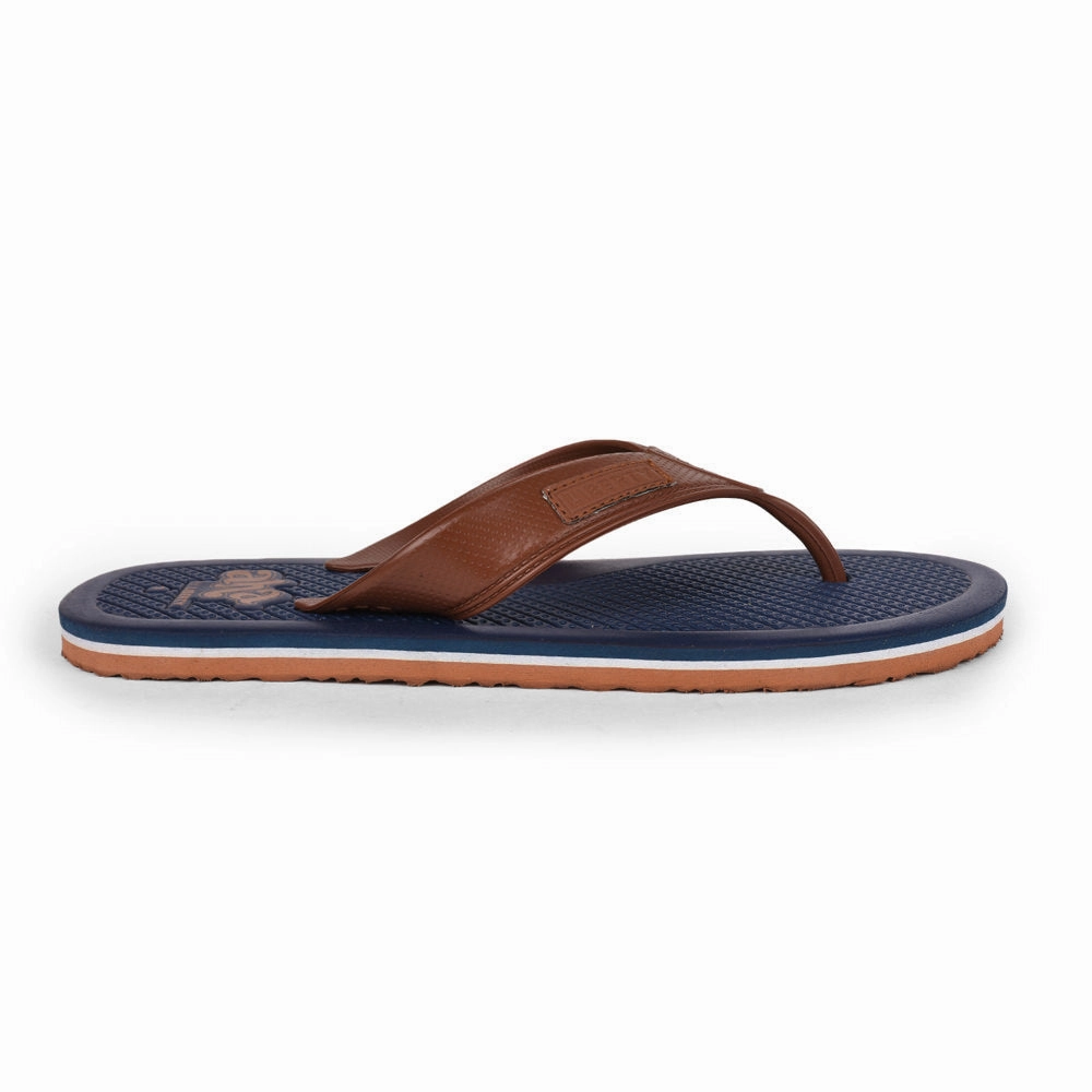 Gumbie Flip Flops A-HA Casual Navy Blue Flip-Flops For Men HARRISON By Liberty