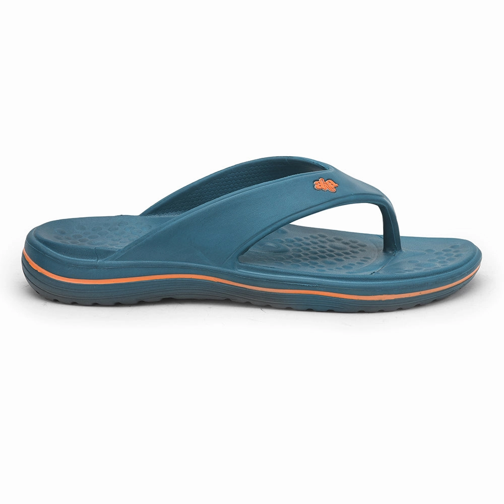 A-HA Casual Teal Blue Flip Flop For Men BEACHTIME By Liberty Be Trendy Flip Flops