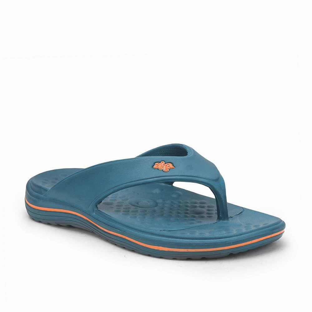 A-HA Casual Teal Blue Flip Flop For Men BEACHTIME By Liberty Flip