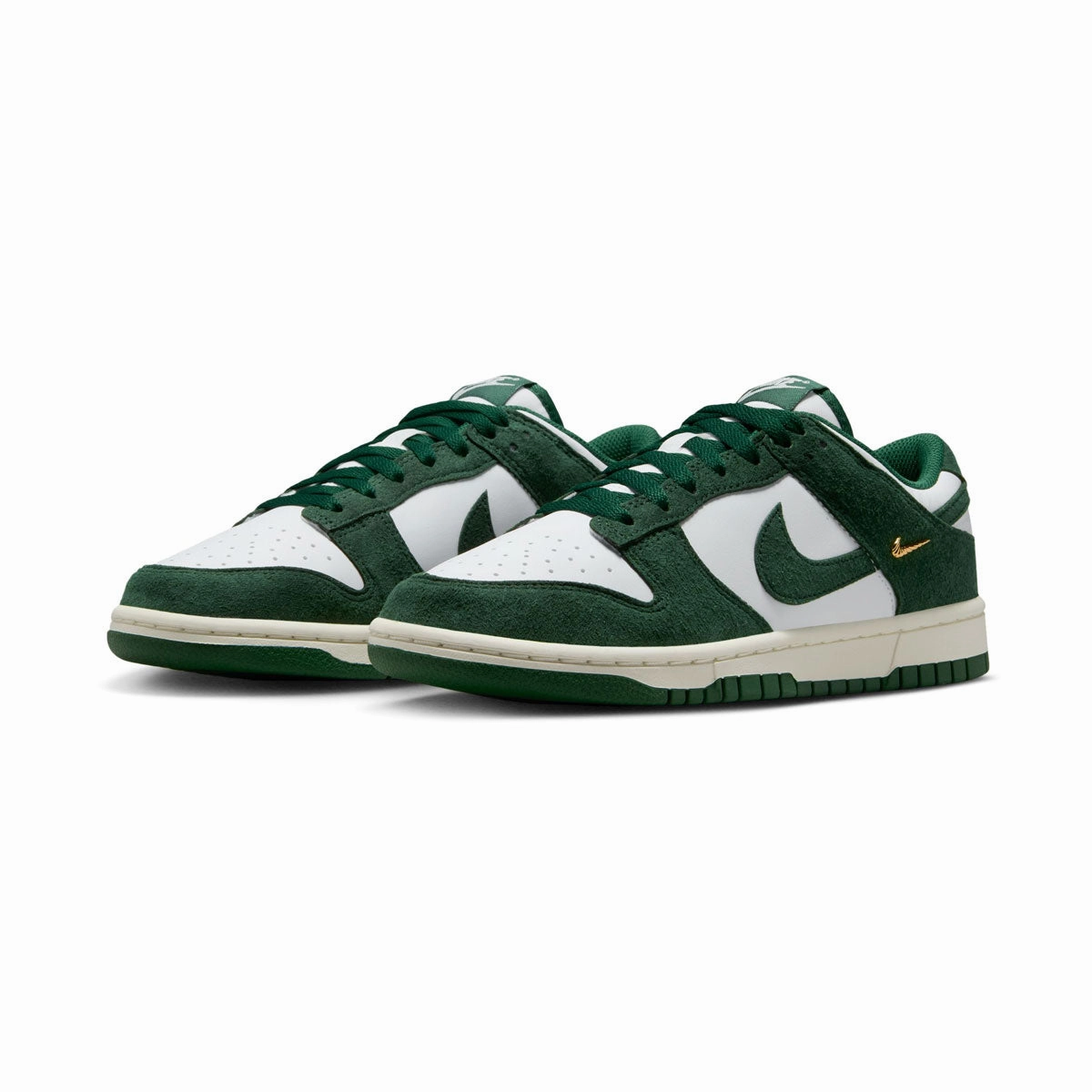 Nike Dunk Low 'Gorge Green Gold Mini Swoosh' Women's Shoes Asics Padel Shoes