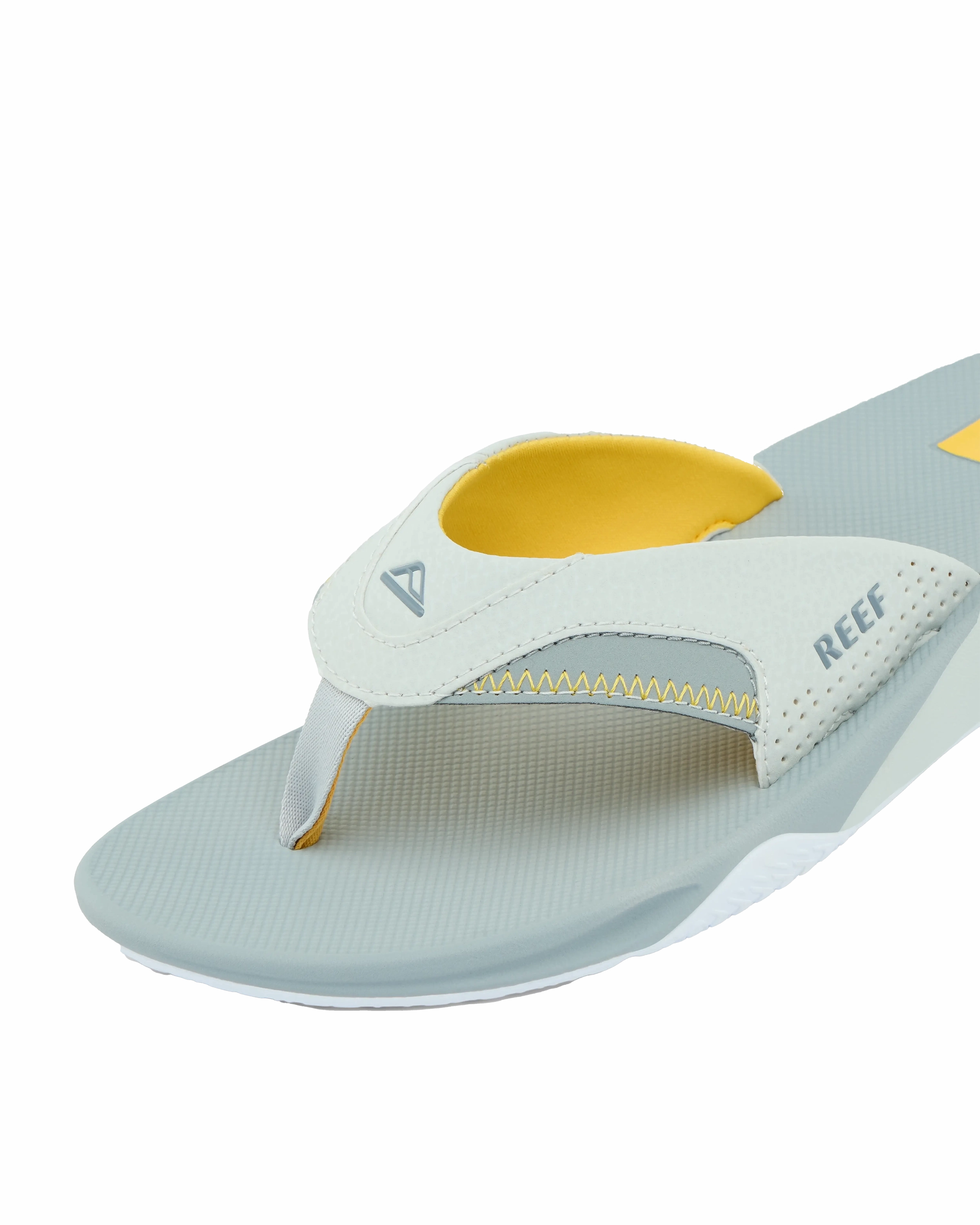 Best Flip Flops Posterior Tibial Tendonitis Fanning Flip Flops in Yellow, Grey & Grey