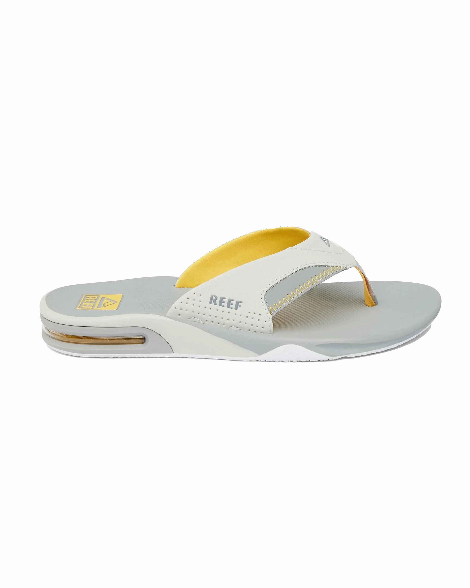 Fanning Flip Flops in Yellow, Grey & Grey Flip Flop Necklace