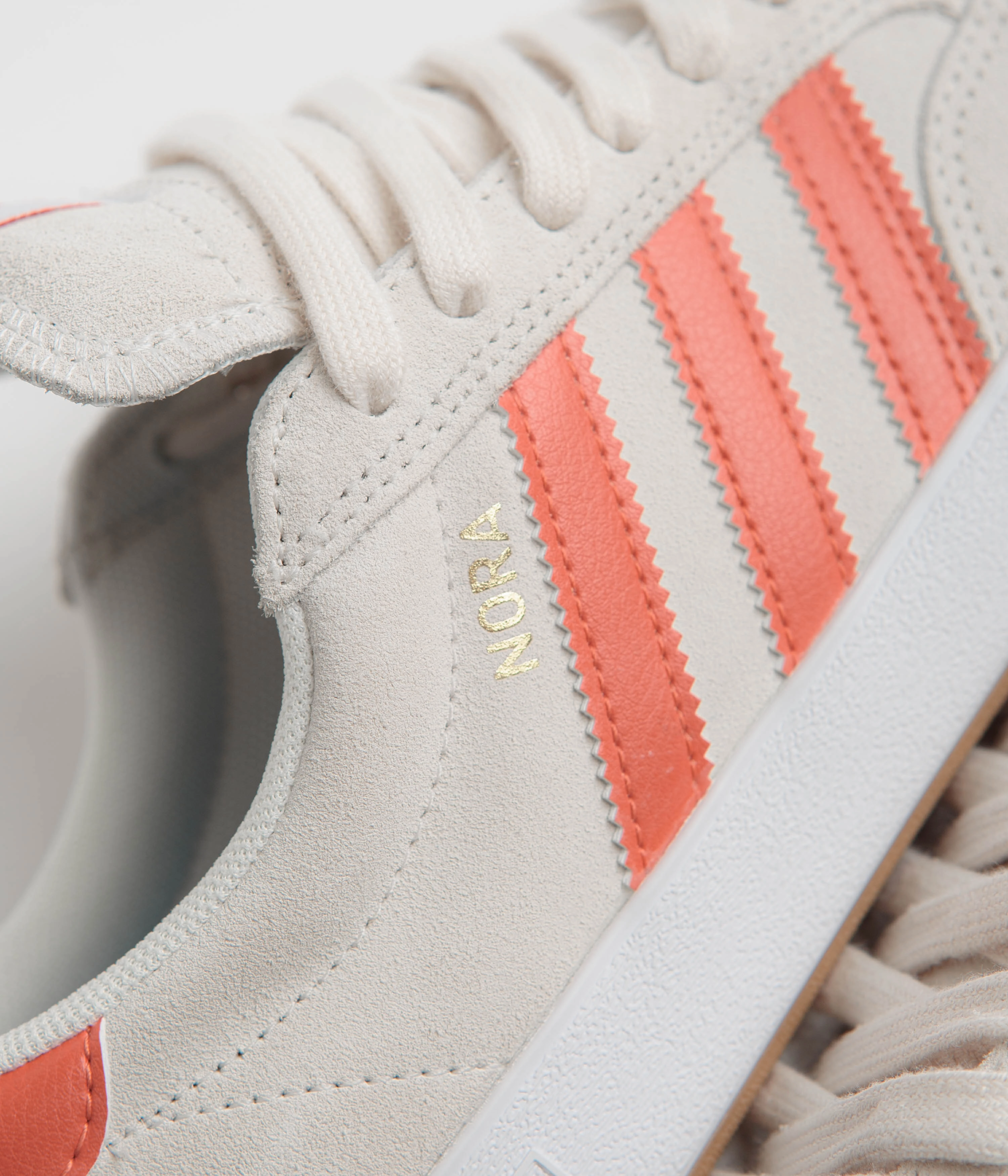 Adidas Shoes New Model 2024 Adidas Nora Shoes - Wonder White / Orange / Gum4