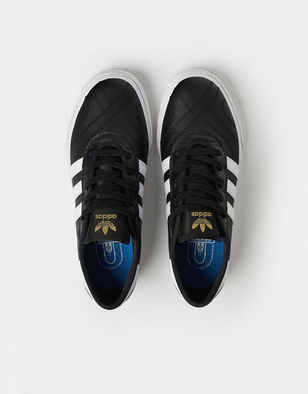 adidas Adi Ease Skate Shoes - Core Black/White/Gold Metallic Adidas Leopard Shoes Wales Bonner