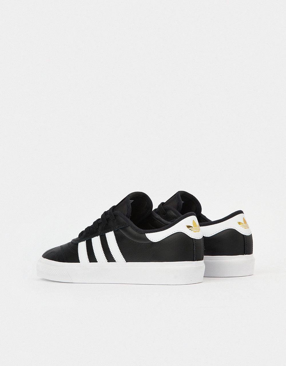 Adidas Shoes Gold adidas Adi Ease Skate Shoes - Core Black/White/Gold Metallic