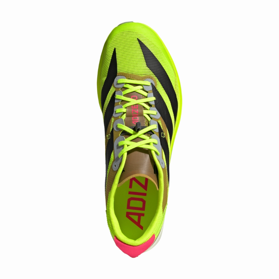 Adidas Boost Tennis Shoes adidas Adizero Avanti XC Running Spikes in Lucid Lemon/Black AW25