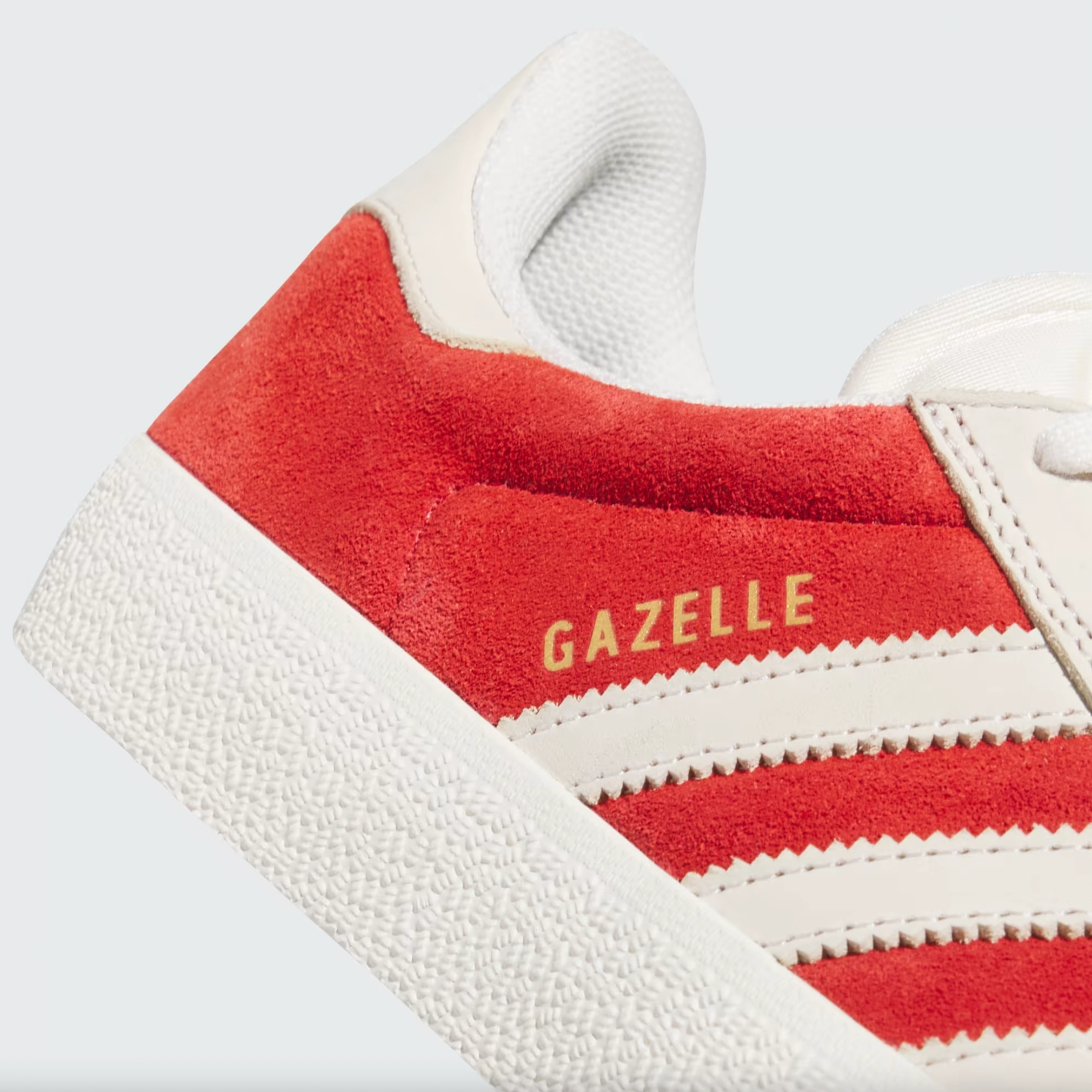 ADIDAS GAZELLE ADV BETTER SCARLET / CHALK WHITE Adidas Shoes That Looks Like Samba