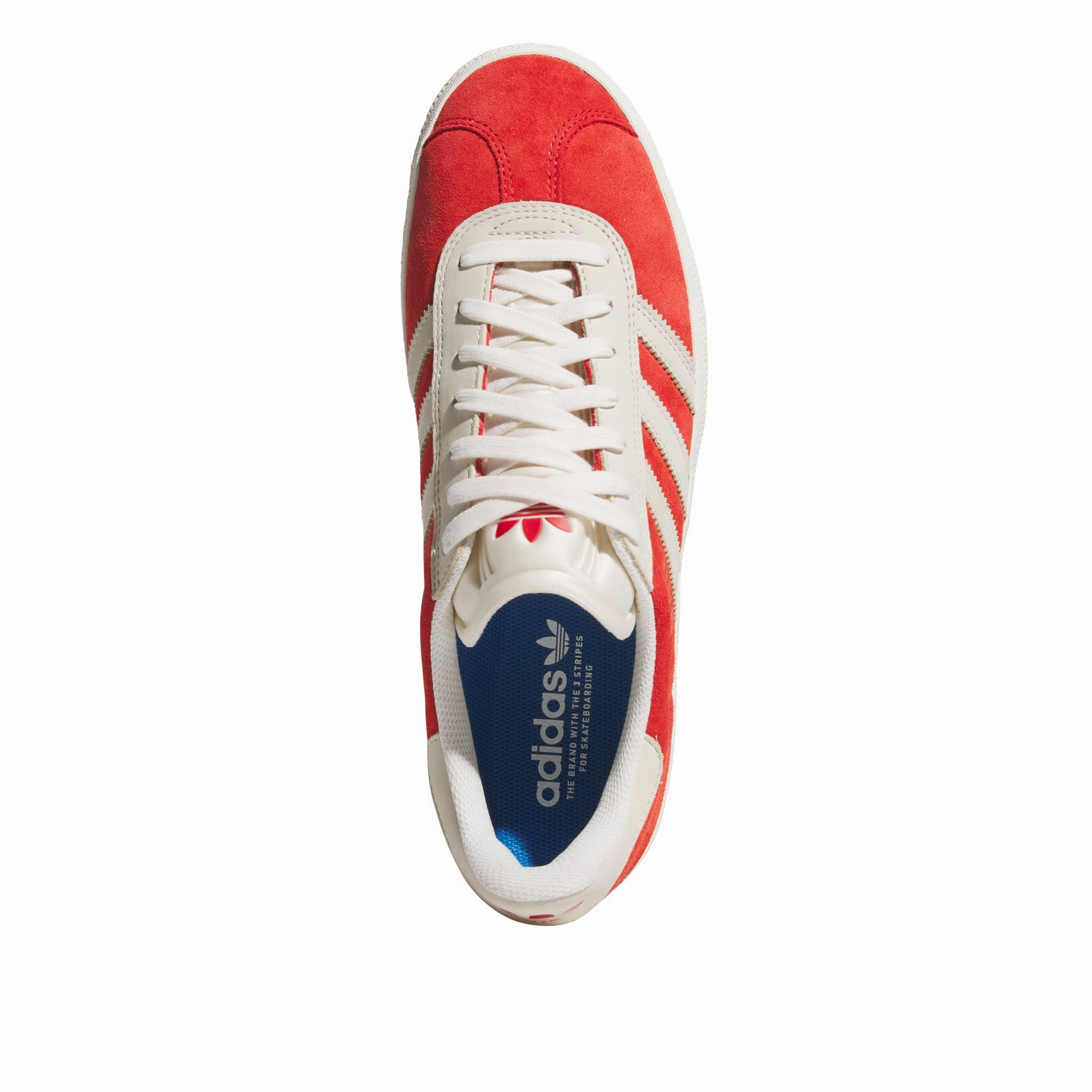 Adidas Gazelle Better Scarlet / Chalk White / Gold Metallic Adidas Originals Gazelle Bold Two White White Shoe