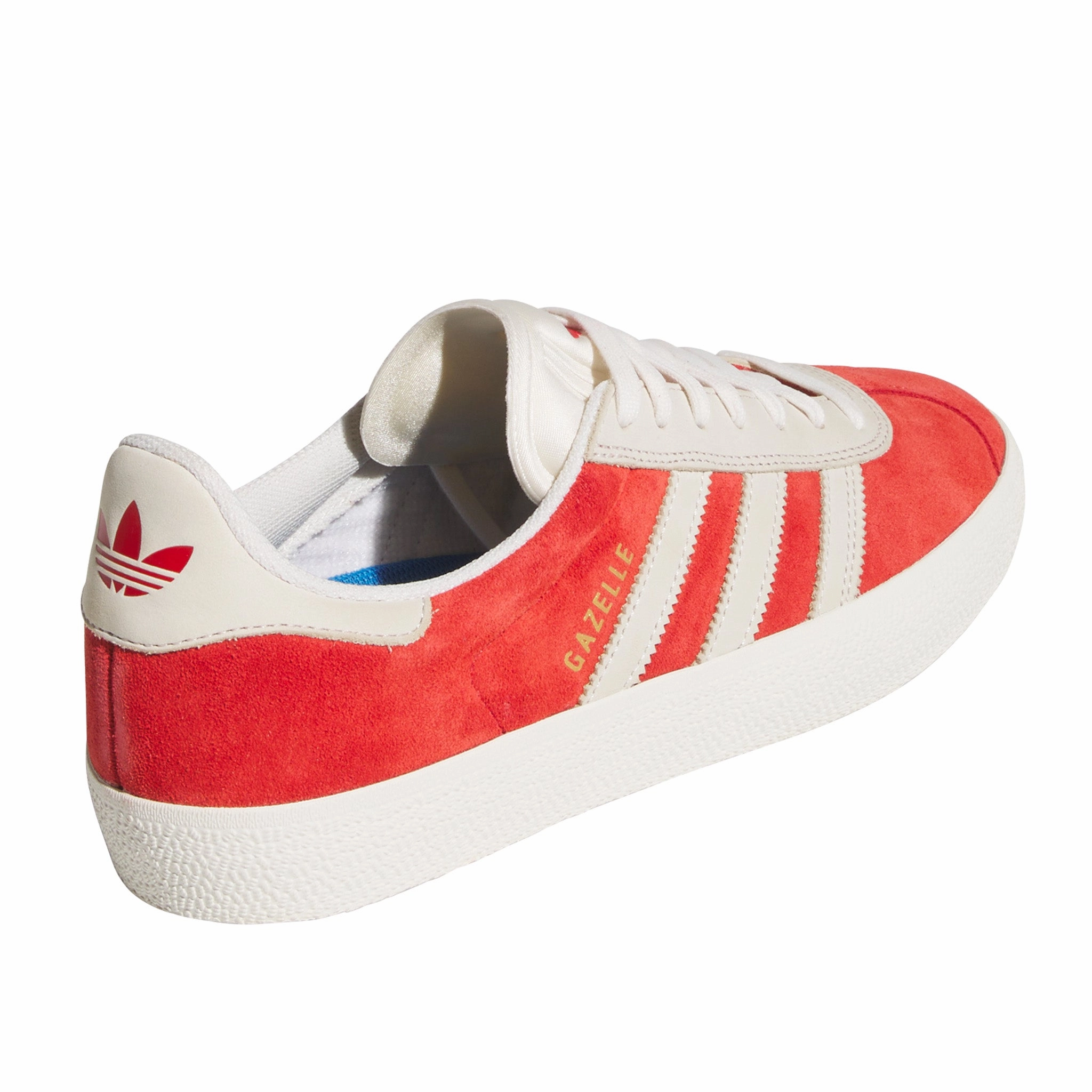 Adidas Gazelle Better Scarlet / Chalk White / Gold Metallic Recycled Plastic Adidas Shoes