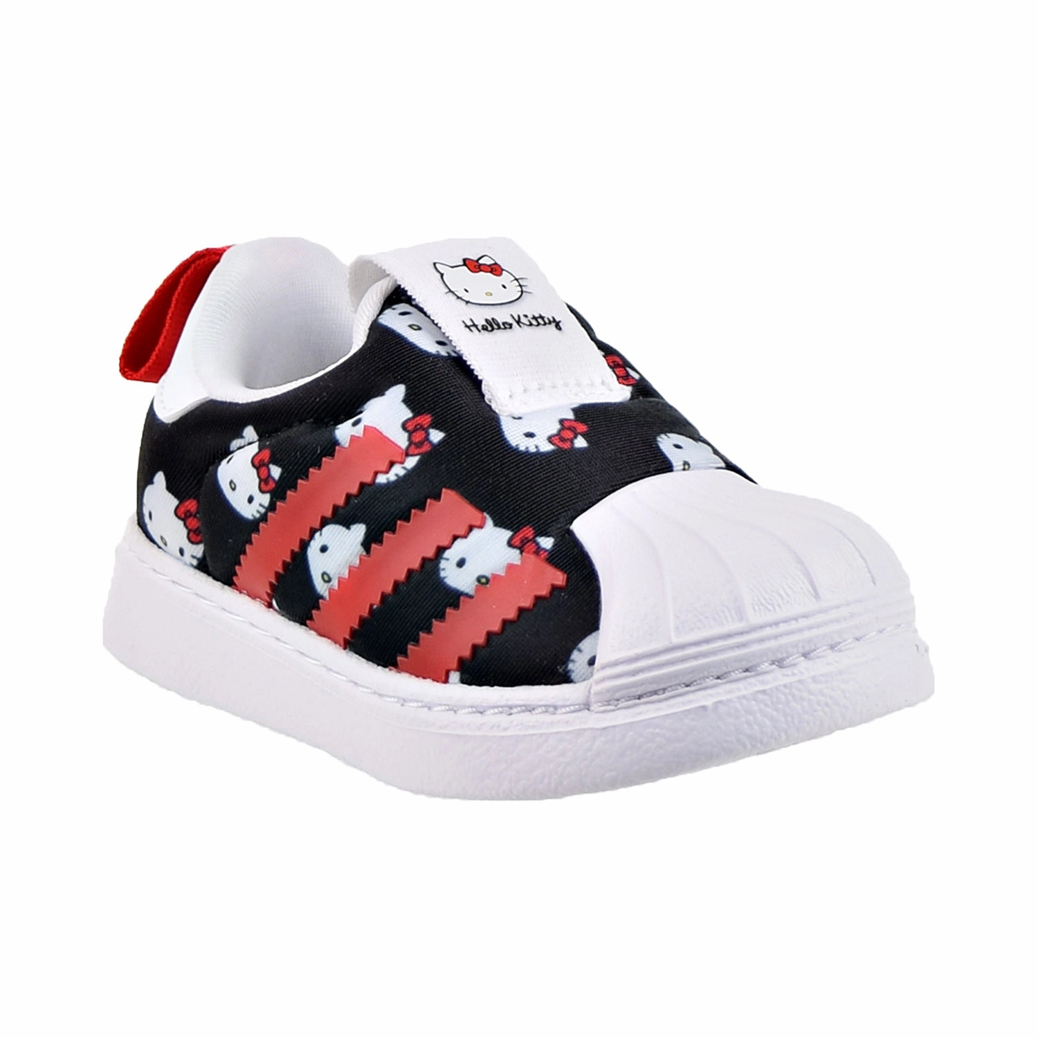Best Adidas Shoes Running Adidas Hello Kitty Superstar 360 Toddlers Shoes Cloud White-Core Black-Vivid Red