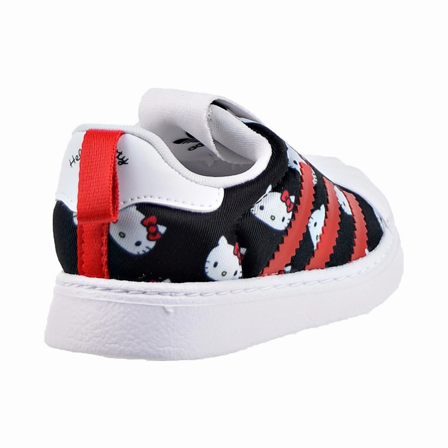 Adidas Hello Kitty Superstar 360 Toddlers Shoes Cloud White-Core Black-Vivid Red Ultraboost Running Shoe Adidas