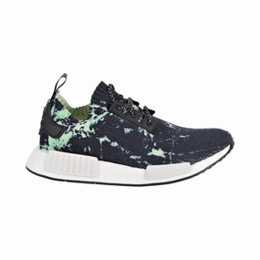 Adidas Travel Shoes Adidas NMD_R1 Primeknit Men's Shoes Core Black/Cloud White/Aero Green