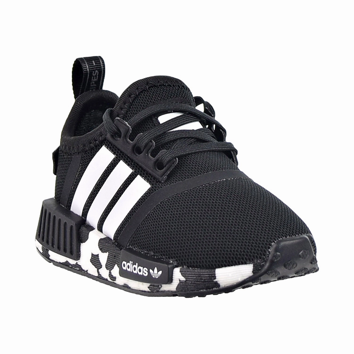 Lightweight Walking Adidas NMD_R1 Toddler's Shoes Core Black/Cloud White