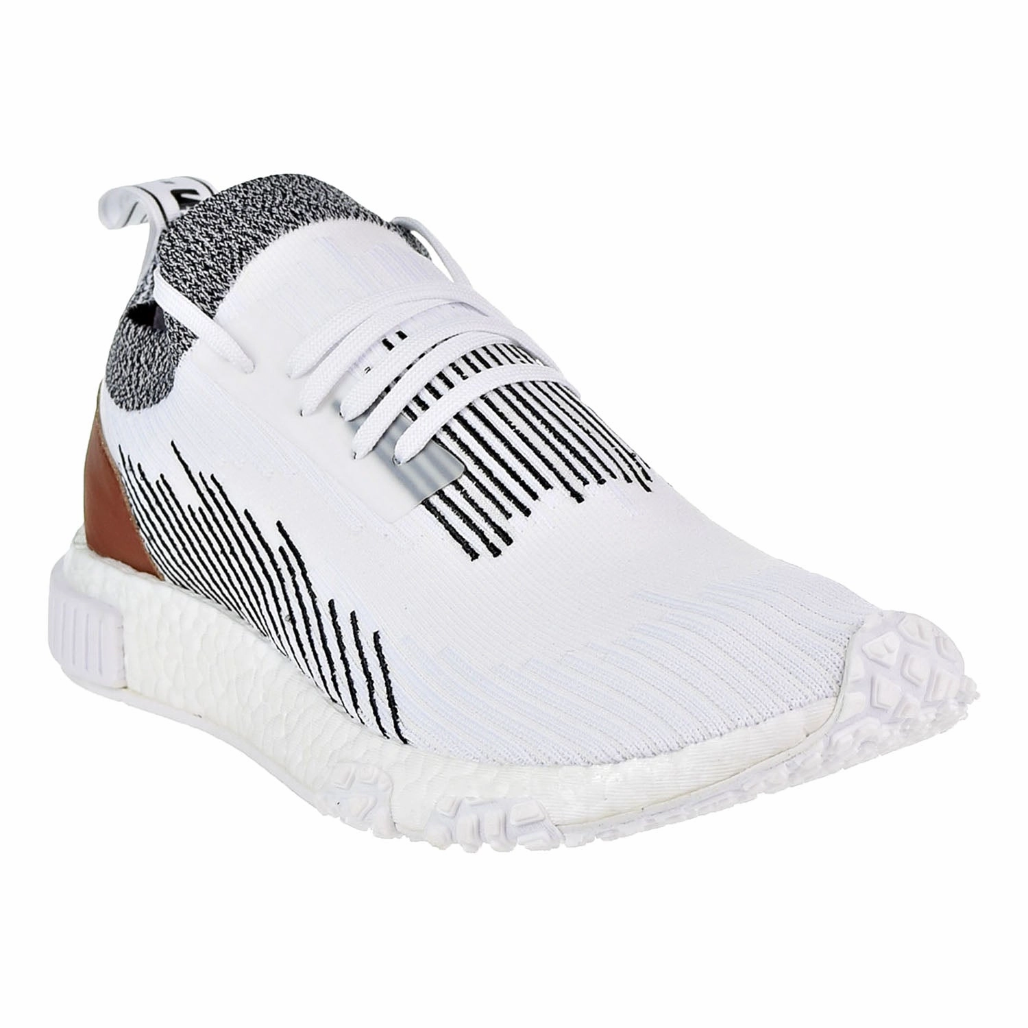 Adidas Thick Shoes Adidas Originals NMD_Racer Men's Shoes White/Black/Strewo