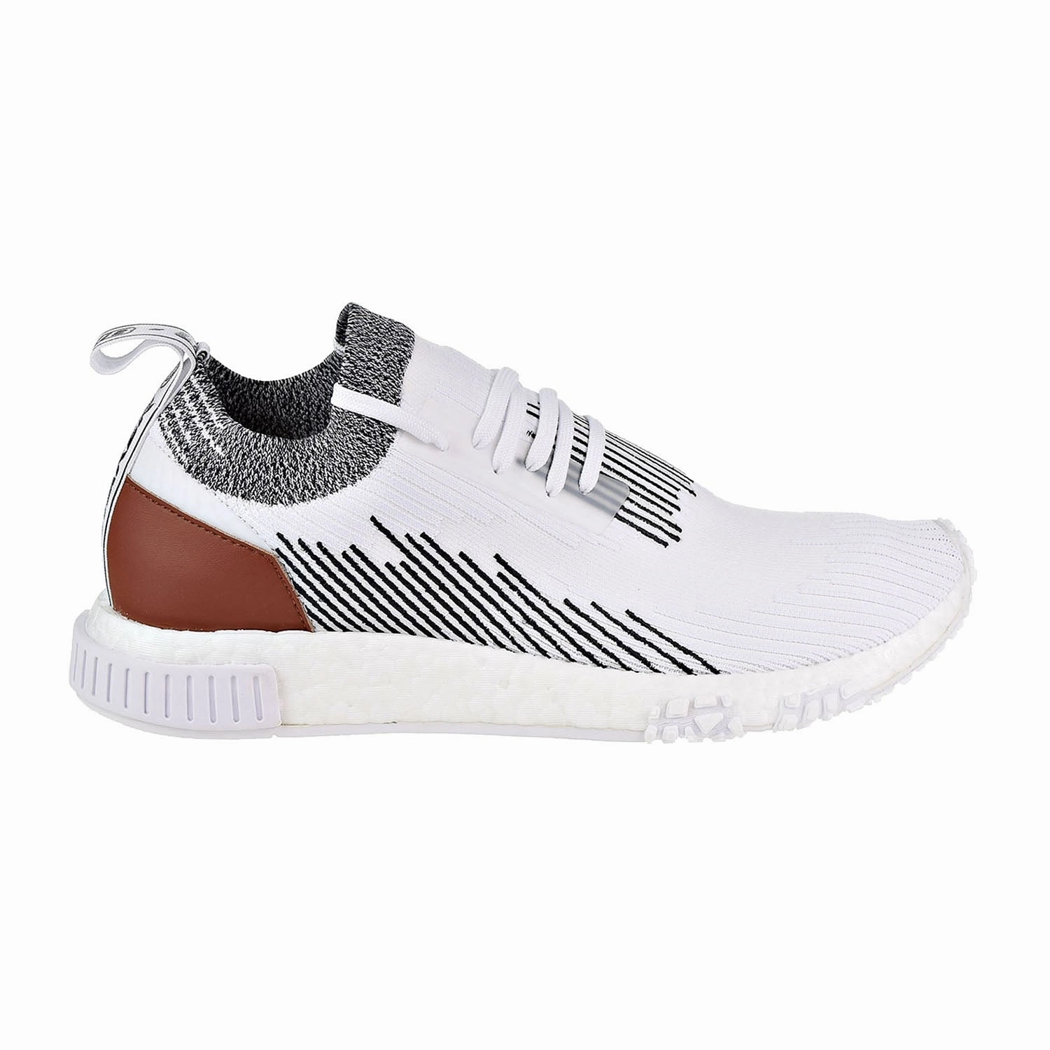 Adidas Originals NMD_Racer Men's Shoes White/Black/Strewo Adidas Olympic Lifting Shoes