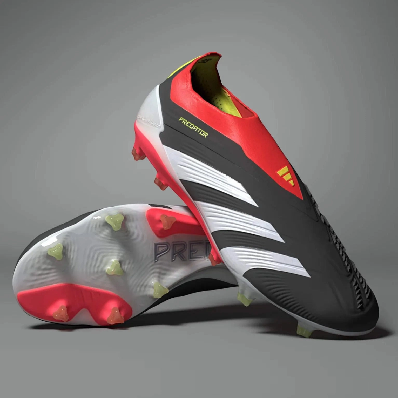 Adidas Fashionable Shoes adidas Predator Elite Laceless FG - Solar Energy Pack (SP24)