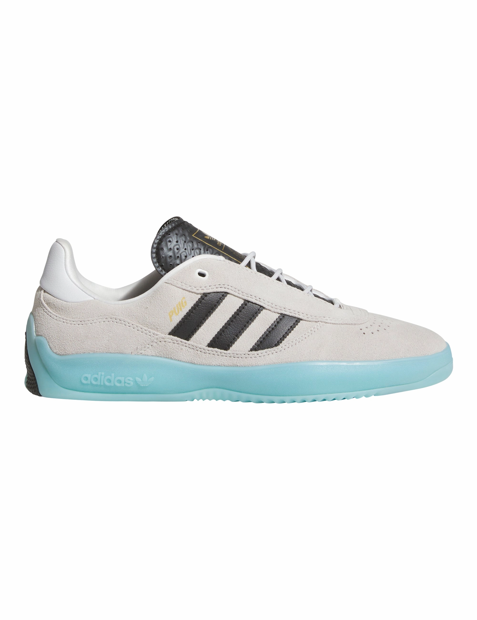 Adidas Puig - Crystal White / Core Black / Light Aqua Adidas Adizero Adios Pro 4 Running Shoes