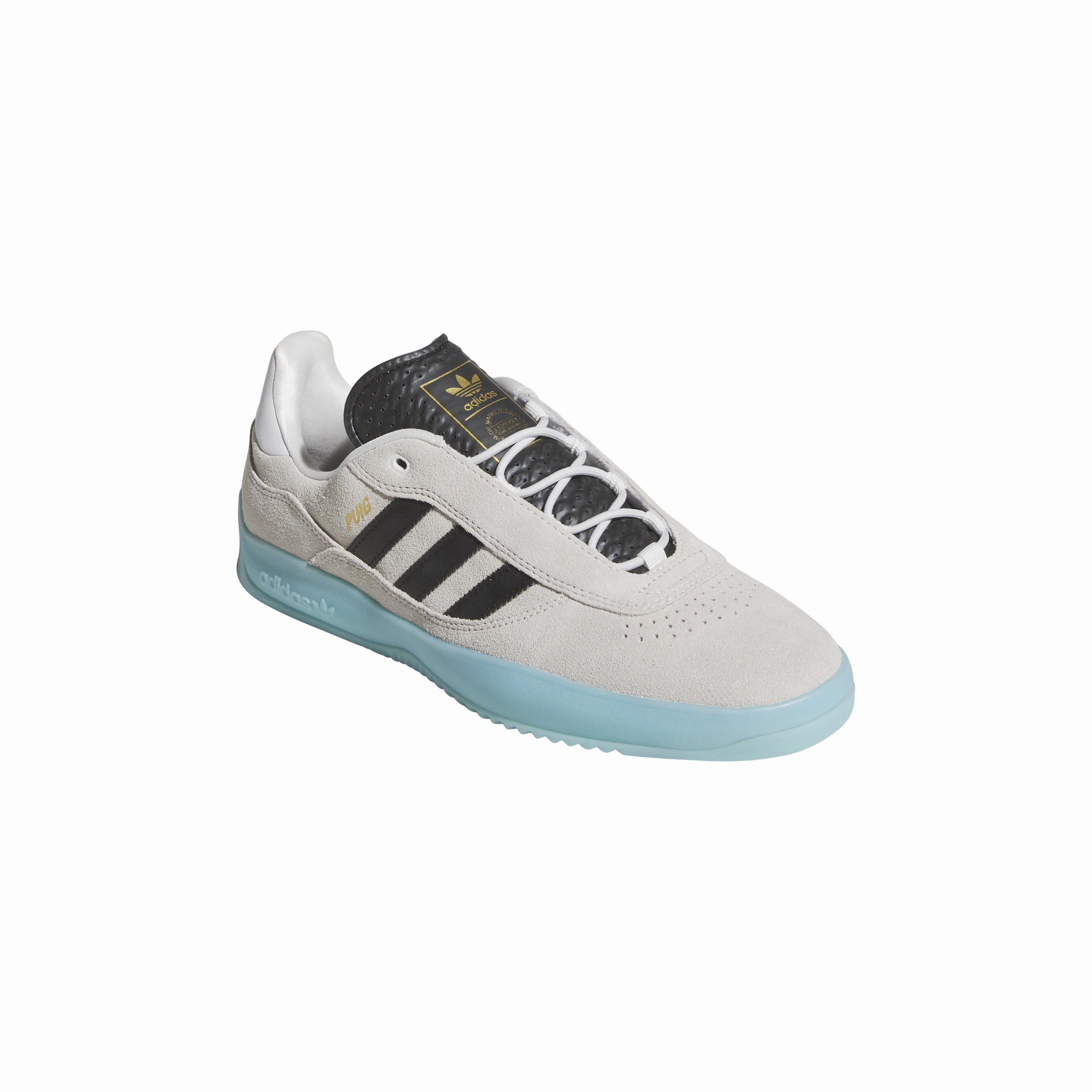 Adidas Cloudfoam Pure 2.0 Shoes Adidas Puig - Crystal White / Core Black / Light Aqua
