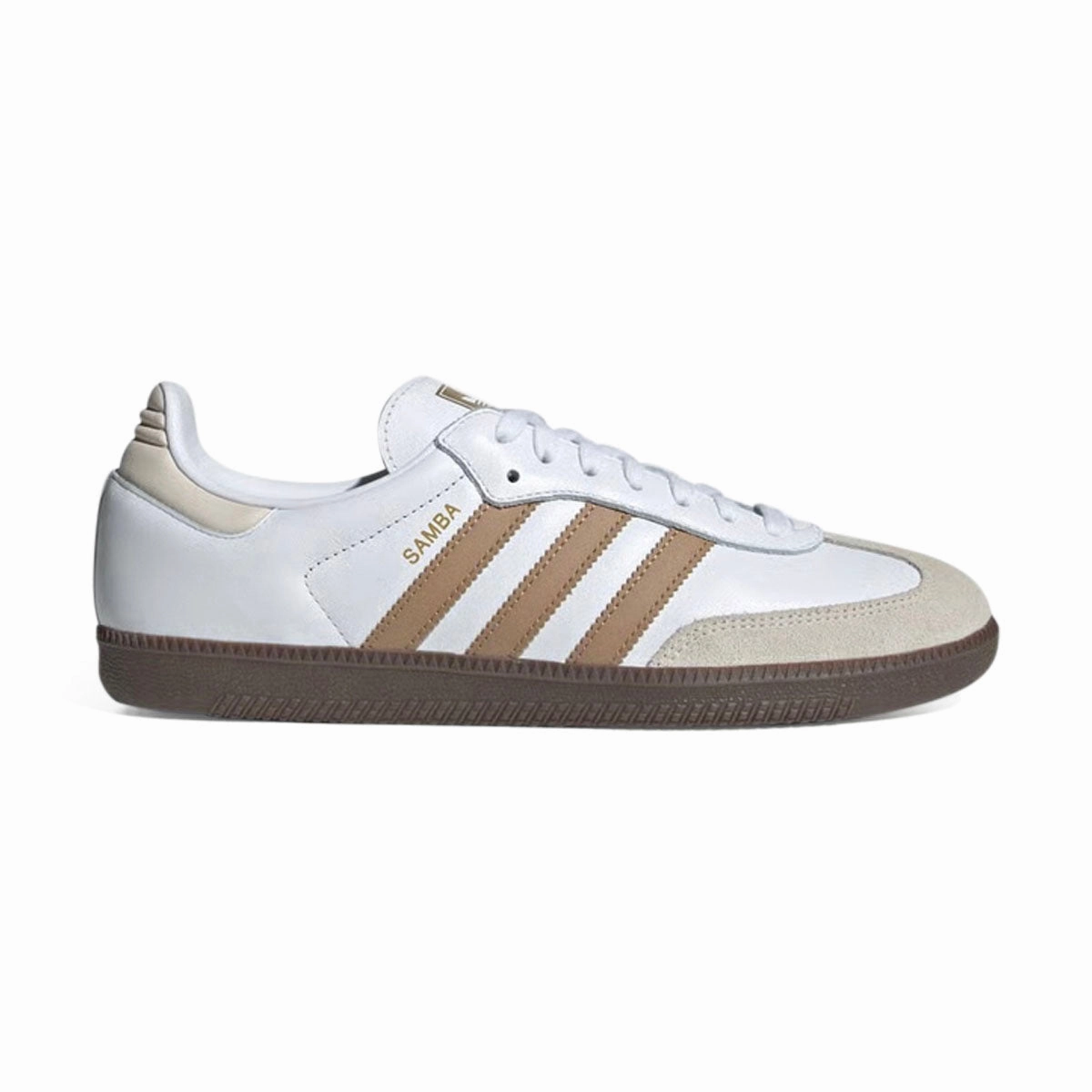 Adidas Samba OG 'White Cardboard Gum' Men's Shoes Adidas Toe Shoes
