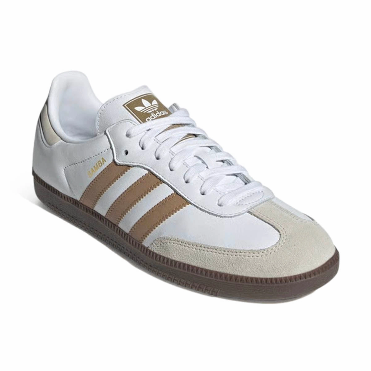 Adidas X_plr Athletic Shoe Adidas Samba OG 'White Cardboard Gum' Men's Shoes