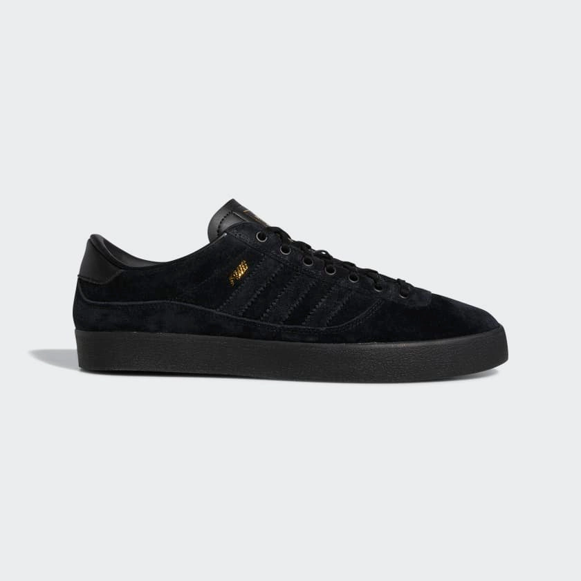 Adidas Skateboarding Puig Indoor Skate Shoes - Core Black/Core Black/Gum Adidas Shoes 420