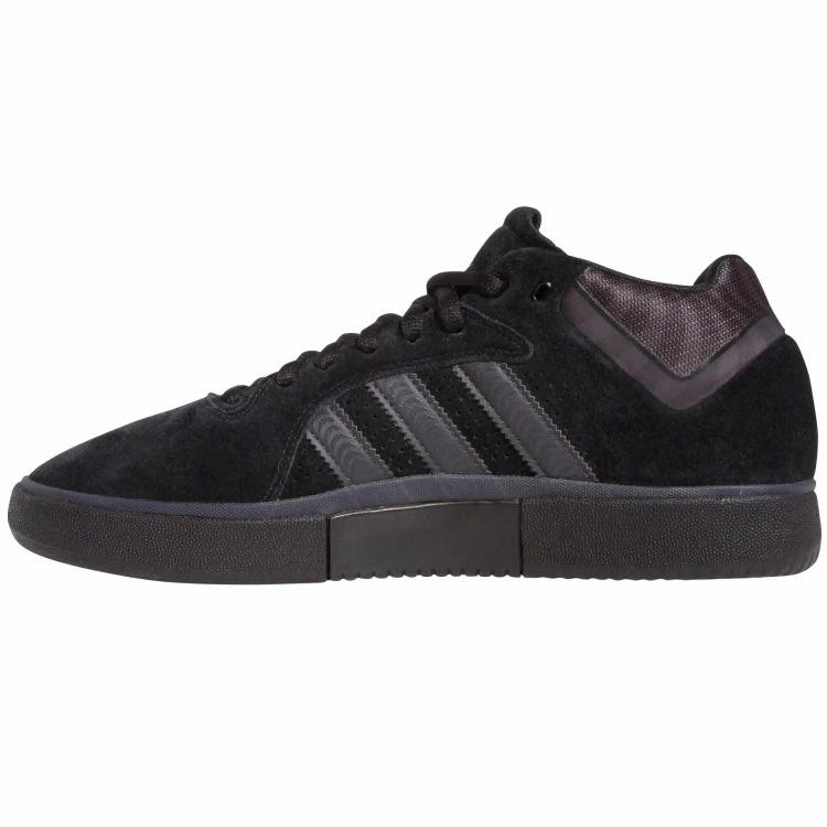 Circa Skate Shoes Lopez Adidas Skateboarding Tyshawn X Spitfire Skate Shoes - Black/Black/Silver