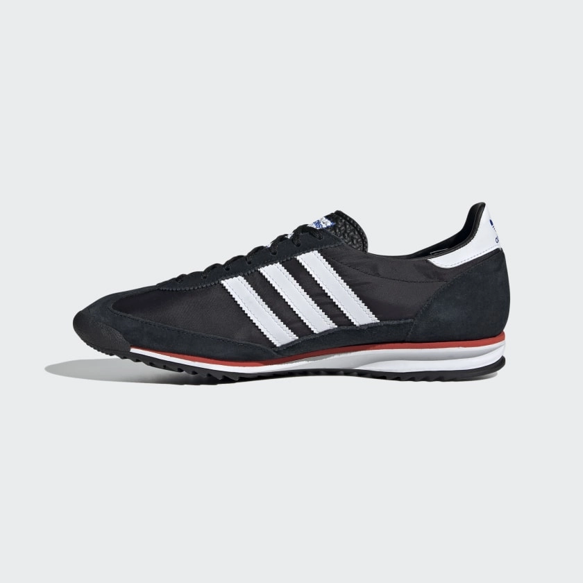 Adidas SL 72 "Football Pack" - Core Black / Yellow / Red New Adidas Running Shoes