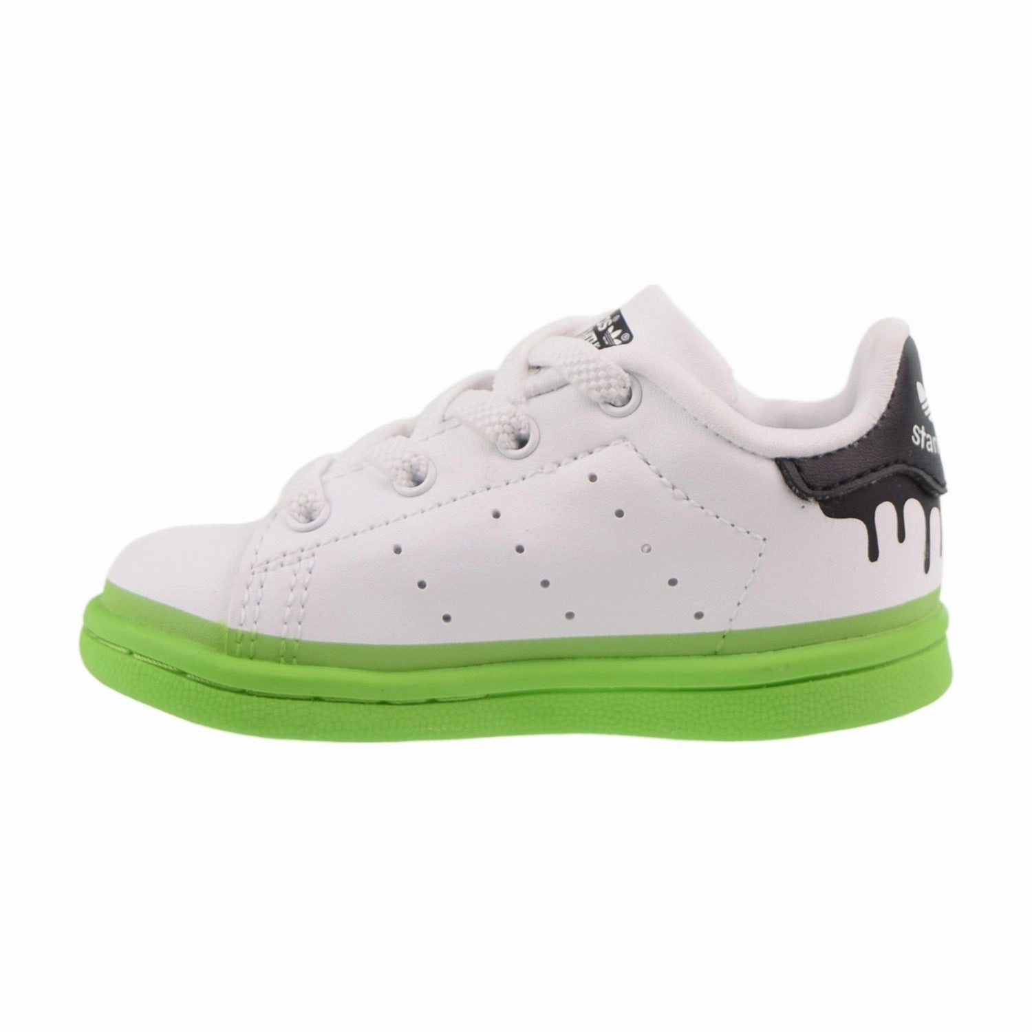 Adidas Stan Smith EL I Toddlers' Shoes Cloud White-Team Semi Solid Green Soccer Adidas Turf Shoes