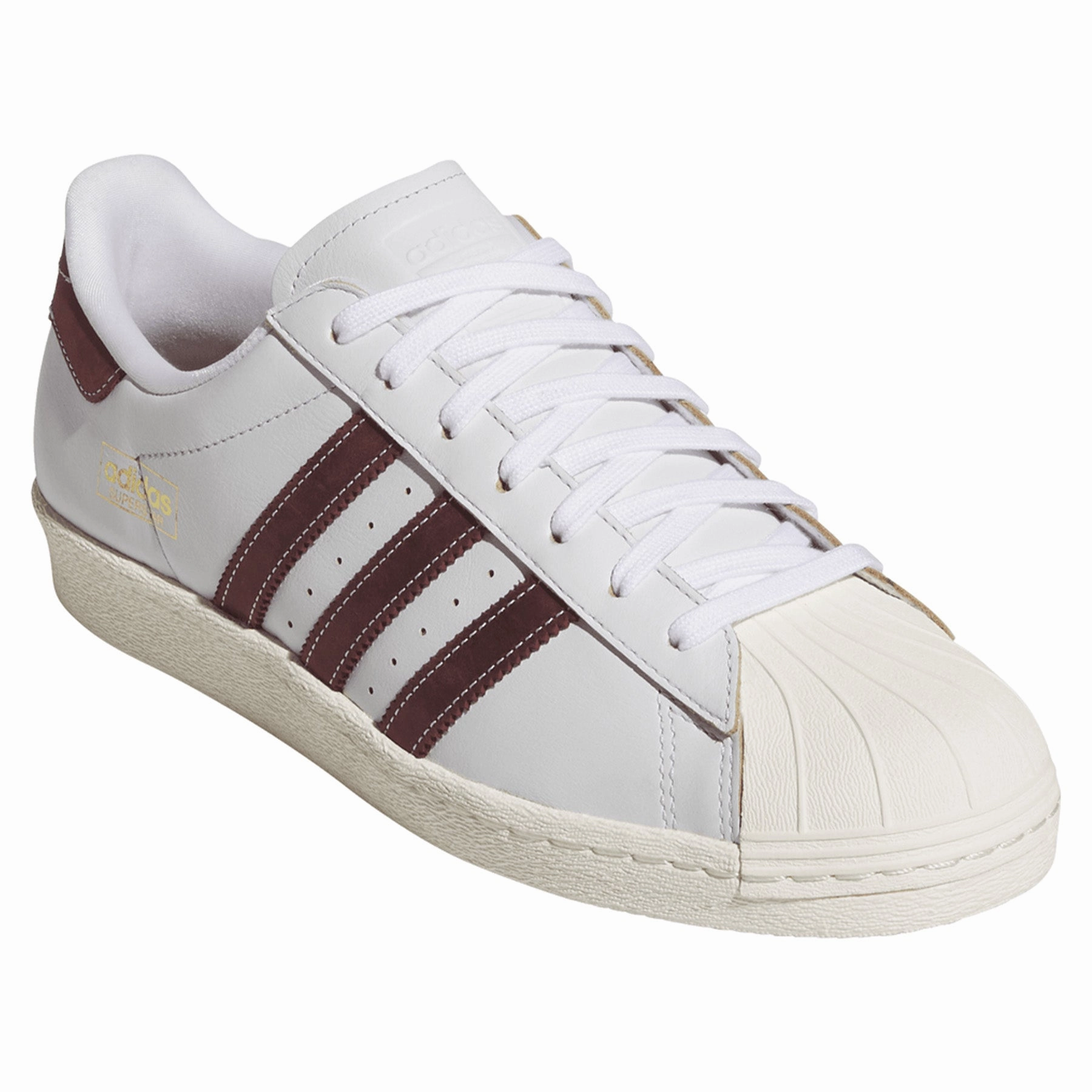 adidas Superstar 80 ADV Crystal White/Shadow Red Adidas Best Gym Shoes