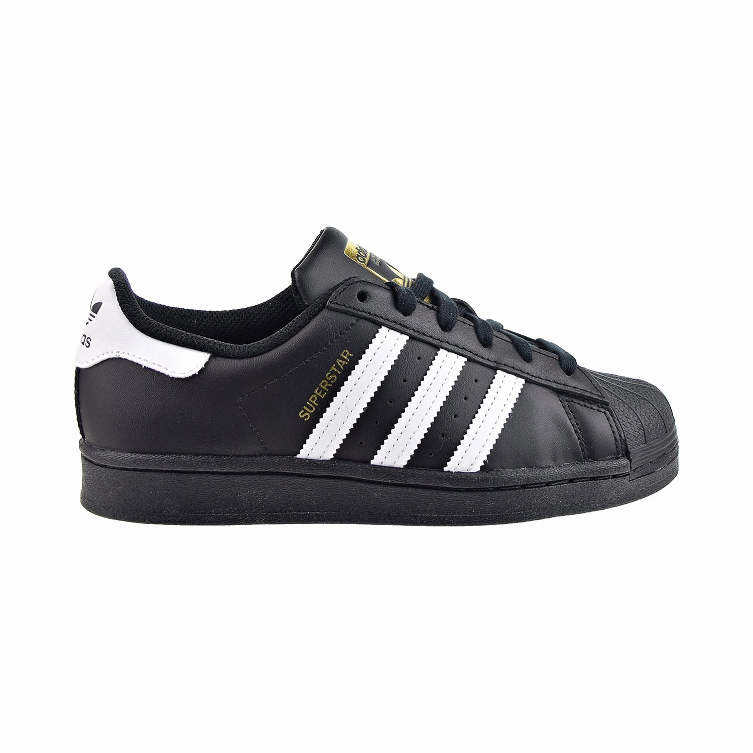 Adidas Superstar J Big Kids' Shoes Core Black/Cloud White Adidas Shoes Golf