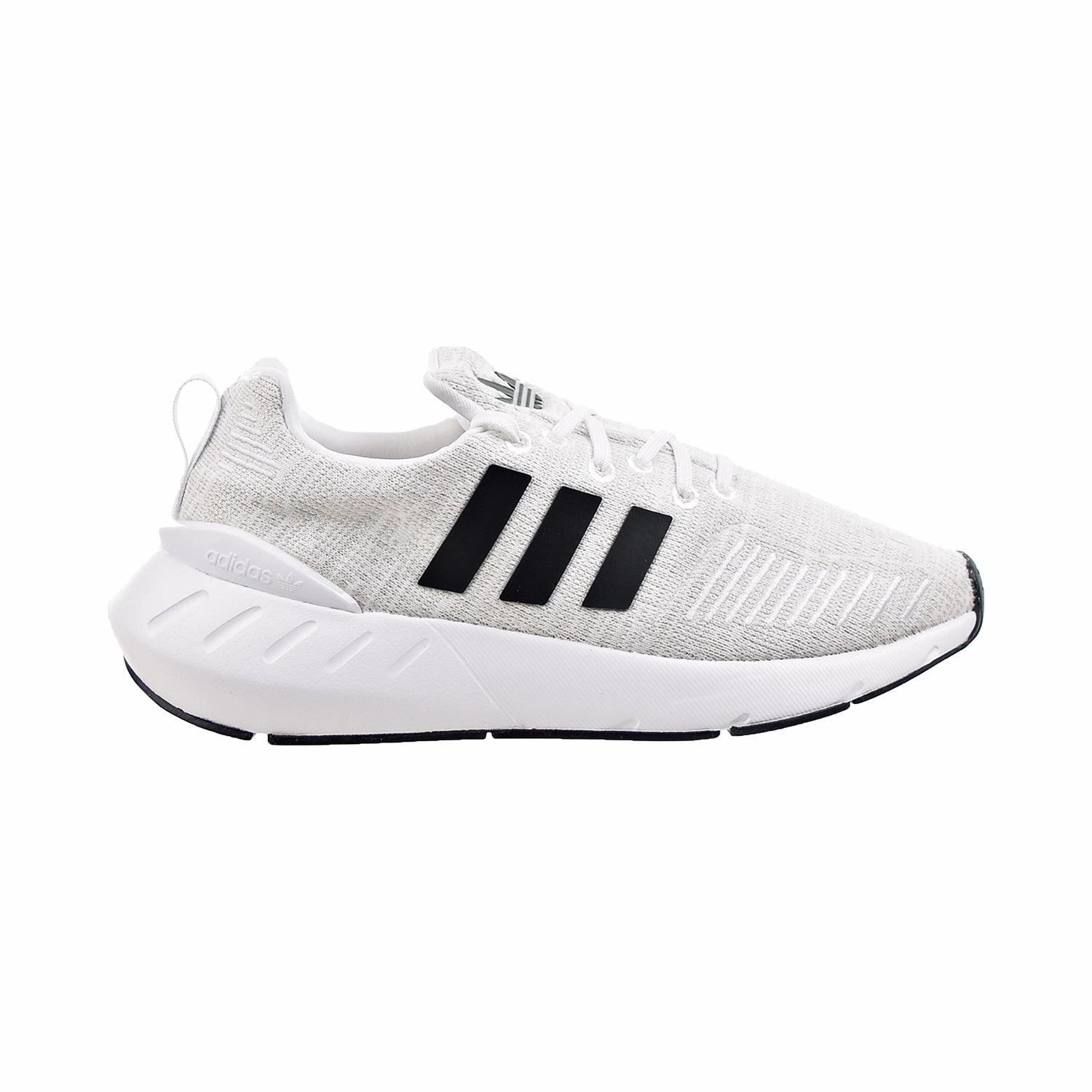 Adidas Swift Run 22 J Big Kids' Shoes White-Black Marathon Running