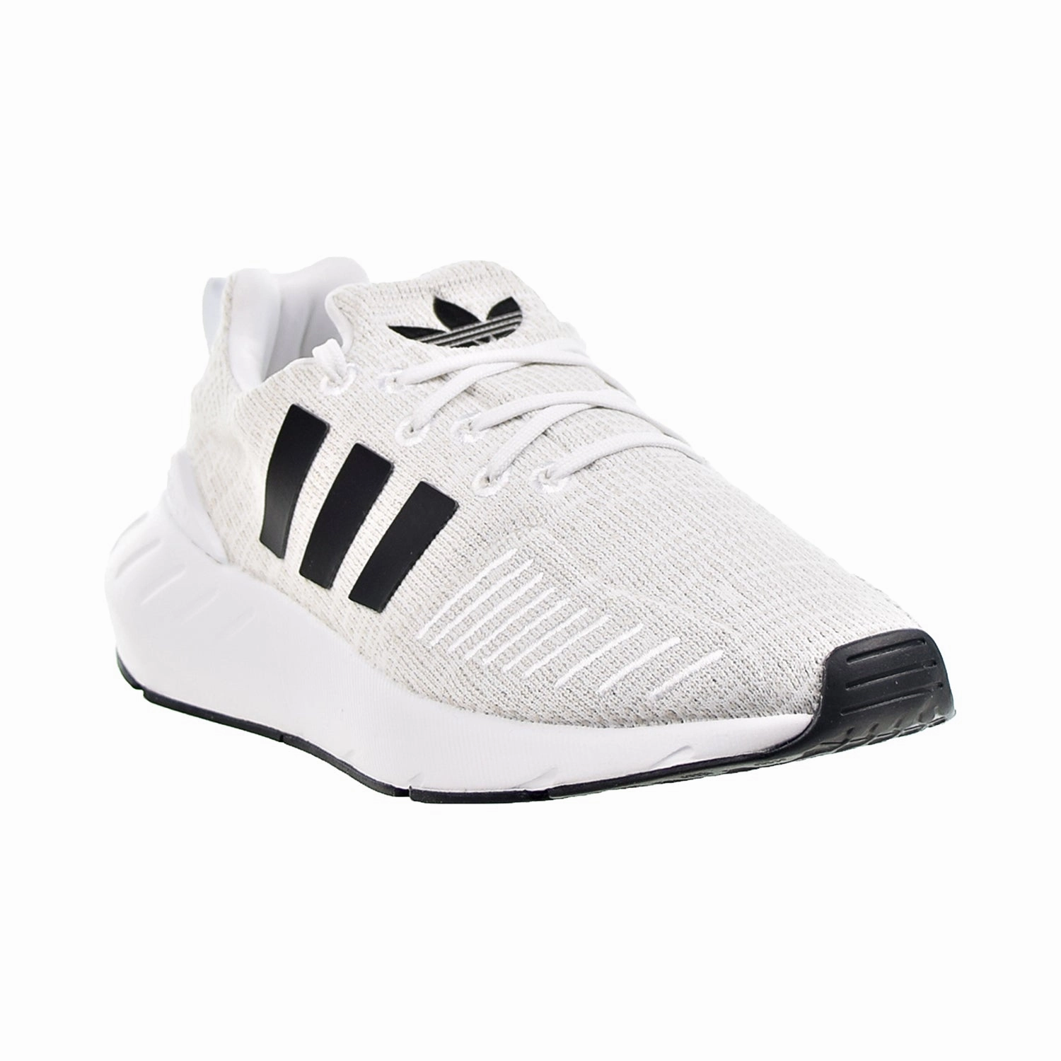 Adidas Swift Run 22 J Big Kids' Shoes White-Black Beat Running Shoes