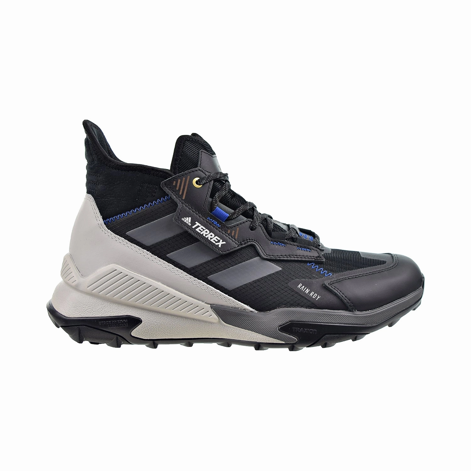 Adidas Terrex Hyperblue Mid Rain.RDY Hiking Men's Shoes Core Black-Grey Discount Hiking Shoes