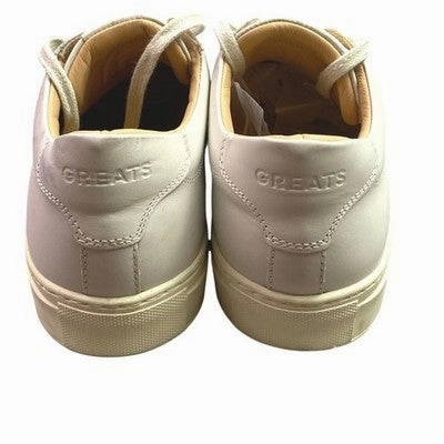 GREATS Brooklyn Shoes Mens 13 Italian Leather Sneakers Suede Best Casual Clipless Shoes