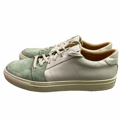 GREATS Brooklyn Shoes Mens 13 Italian Leather Sneakers Suede Casual Arch Support Shoes