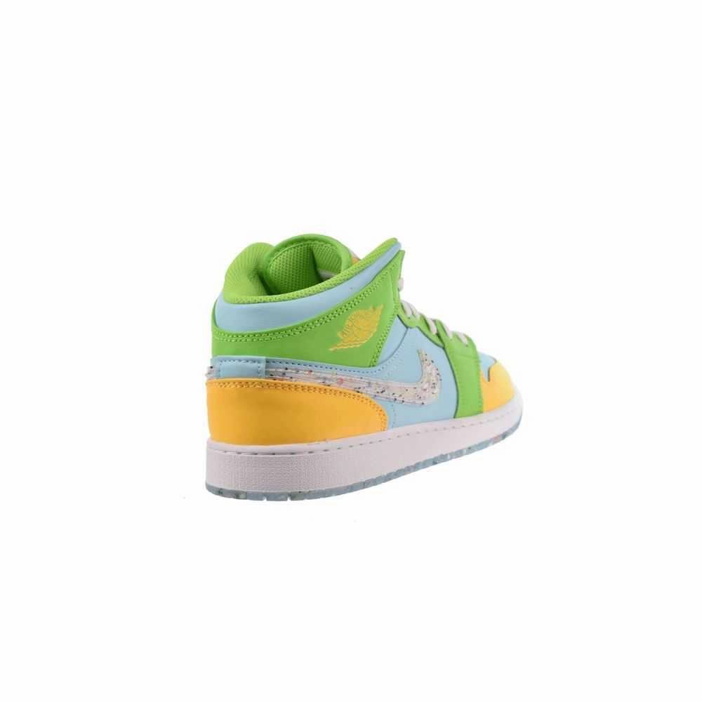 Air Jordan 1 Mid SE (GS) Big Kids' Shoes Glacier Ice dx4368-400 Asic Running Shoes Amazon