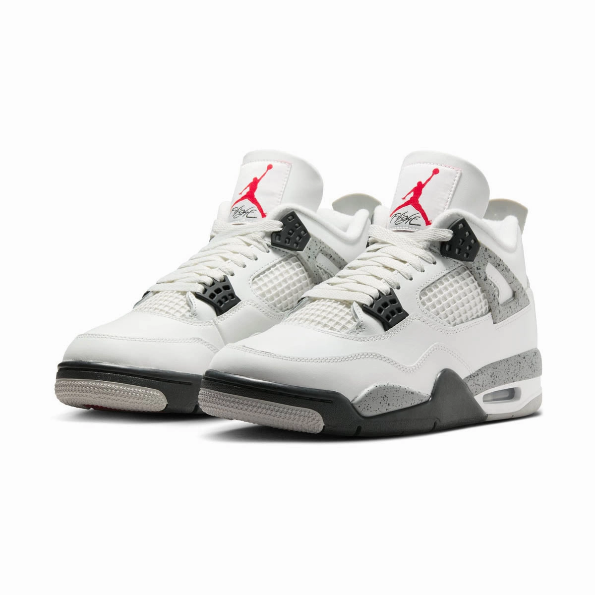 Air Jordan 4 Retro 'White Cement' Men's Shoes Asics Shoes Tiger Sale