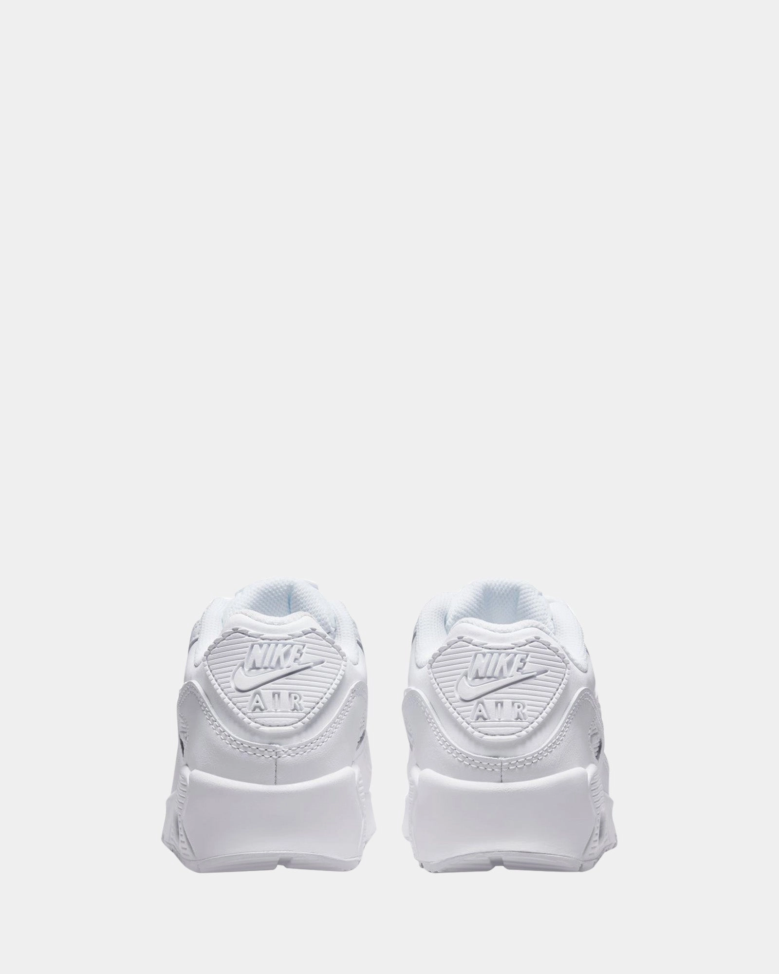 Air Max 90 Leather Grade School White/White Ii Asics Running Shoes Novablast 5