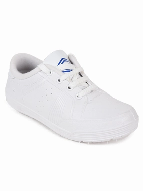 Spikeless Waterproof Golf Shoes AJANTA Kids White Canvas Shoe / Waterproof school shoes BT0007