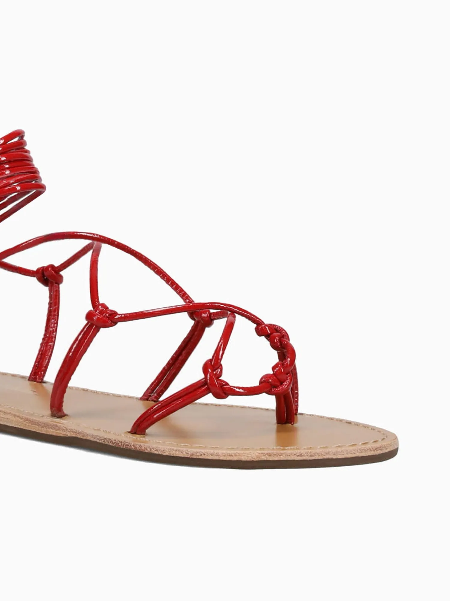 Rolete Dk Red Verniz Motion Control Running Shoes Flat Feet