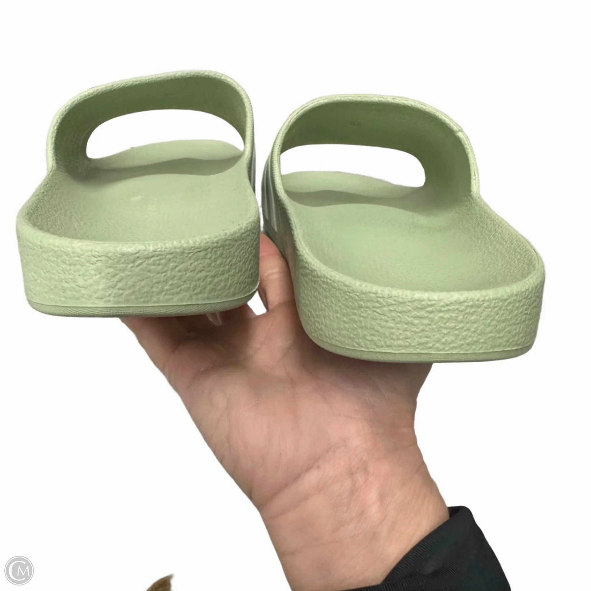 Adidas Gazelle Indoor Shoes Sandals Sport By Adidas In Green & White, Size: 11