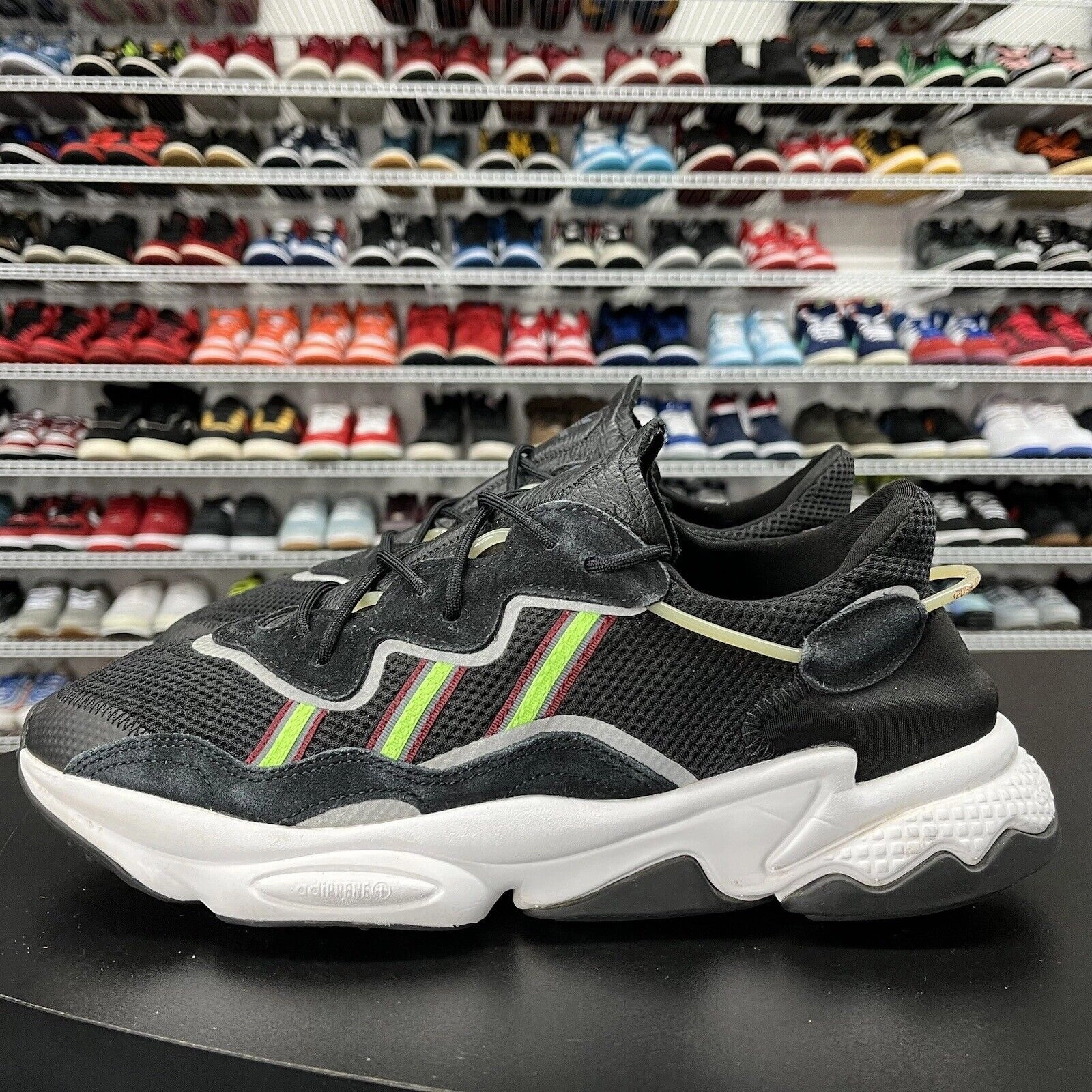 Adidas Ozweego Black/Green Running Trainers (EE7002) Sneakers Men's Size 13 Calabasas Shoes Adidas