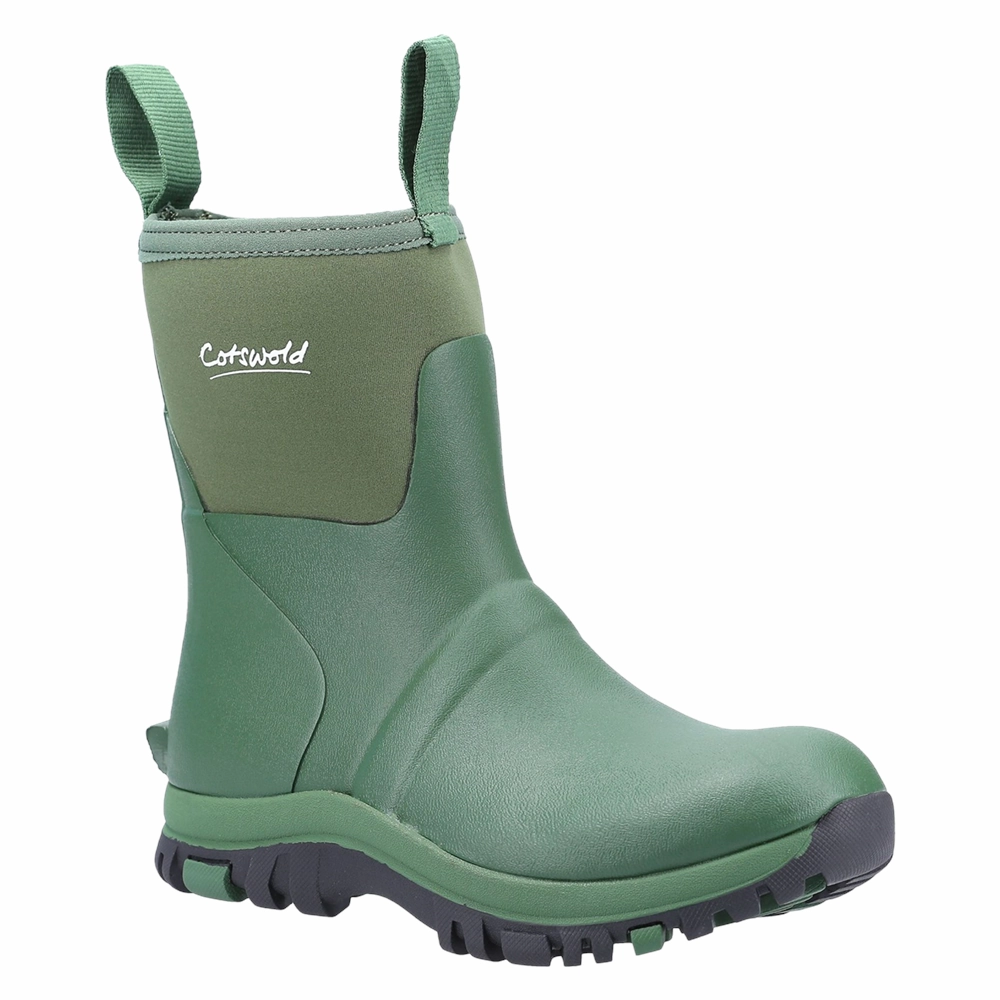 Blaze Neoprene Wellingtons Green Go Elite Tour Spikeless Golf