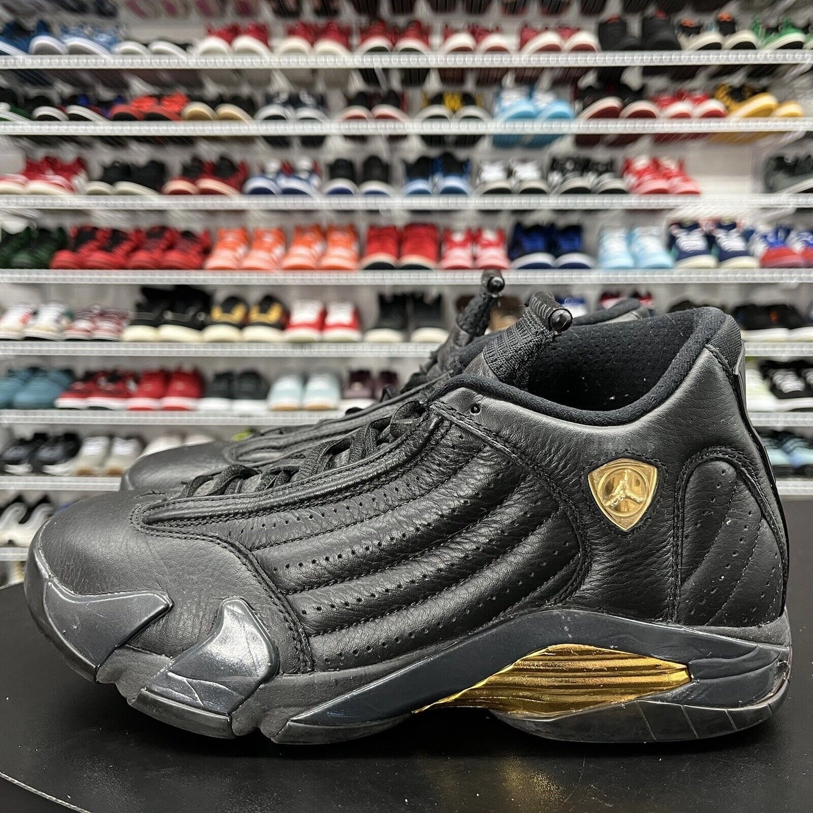 Asics Gel-venture Shoes Nike Air Jordan 14 Retro Defining Moments Pack 487471-022 Men's Size 8.5